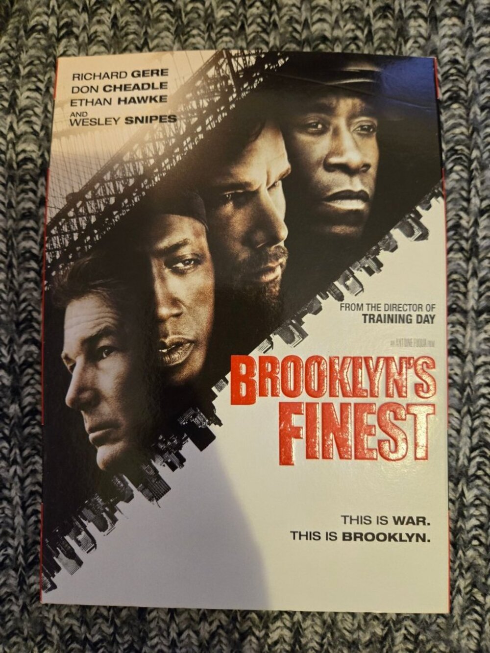 Brooklyns Finest DVD Richard Gere Ethan Hawke Don Cheadle Wesley Snipes